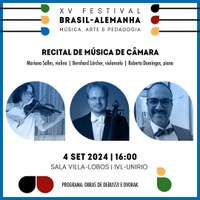 Festival Brasil-Alemanha na UNIRIO