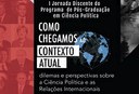 I Jornada Discente do Programa de Pós-Graduação em Ciência Política acontece de 17 a 19 de outubro