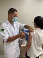 Secretaria Municipal e Saúde do RJ vem ao IB para reforçar imunização da DTPa