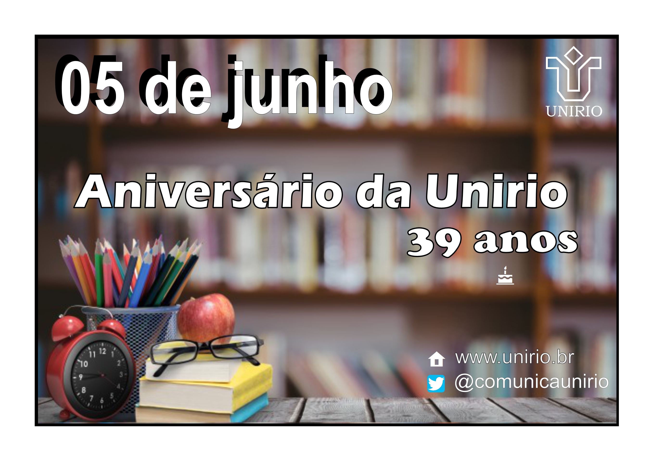 Nota do reitor Luiz Pedro San Gil Jutuca: 39 anos da UNIRIO