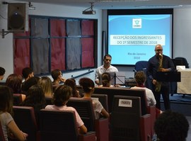 UNIRIO recebe ingressantes 2018.1