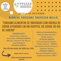 Defesa De Dissertação-  Risblue Versiani Travessa Bello 03/05