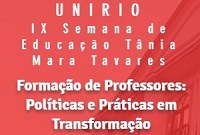 IX Semana de Educação da UNIRIO acontecerá em maio