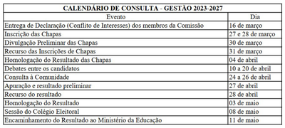 Calendário