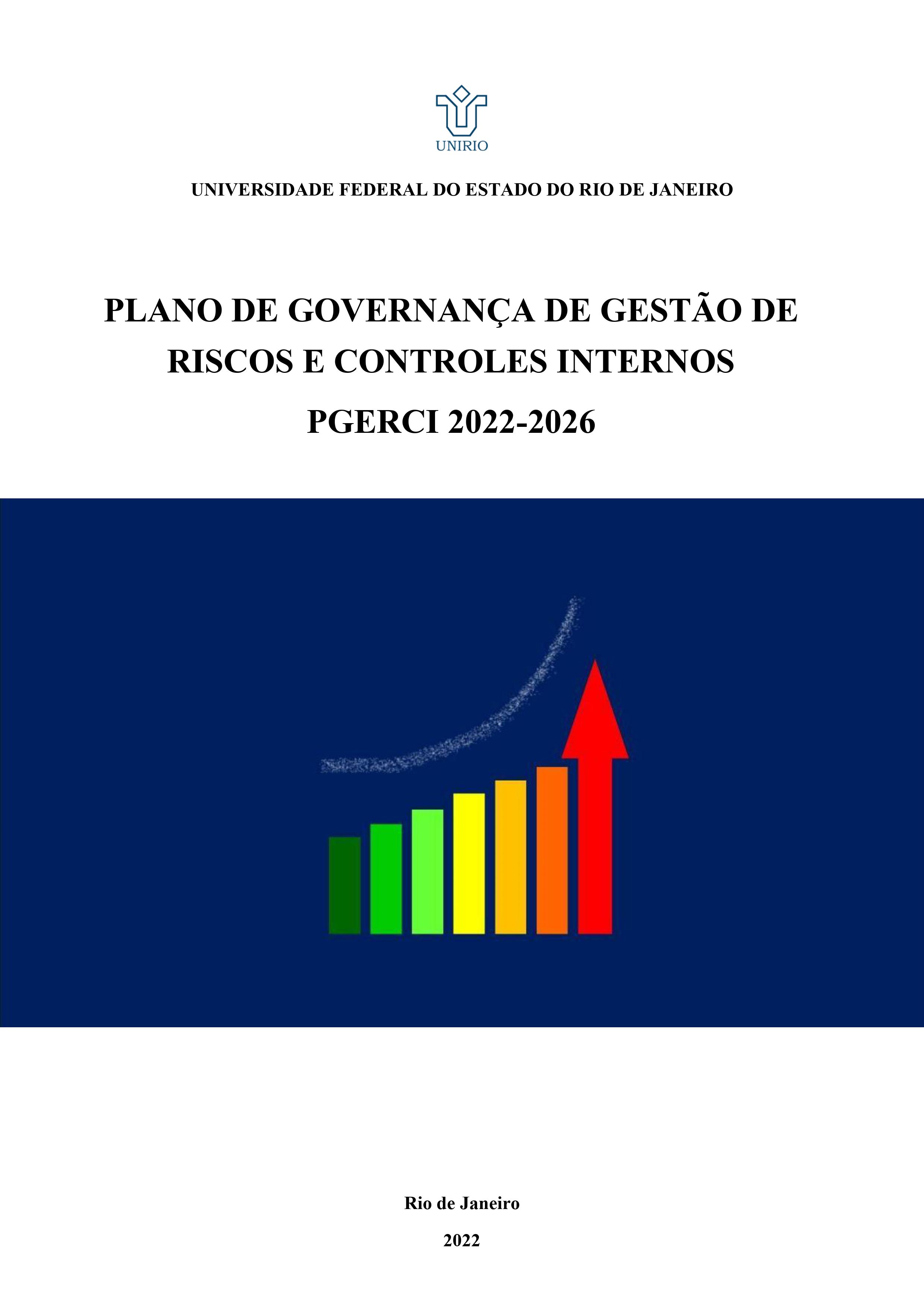 Capa do PGERCI 2022-2026