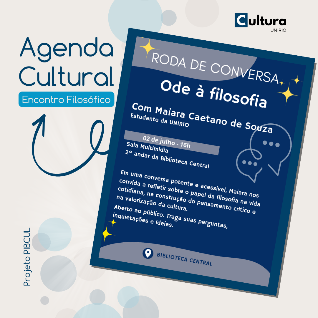 Roda de Conversa | Ode à filosofia