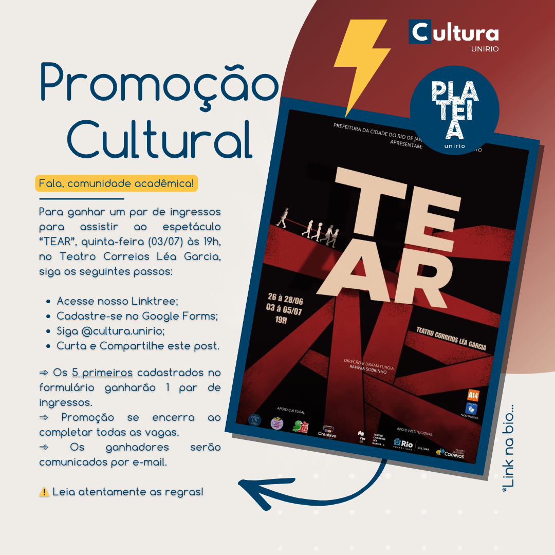 Promoção Cultural | “TEAR”