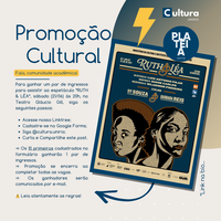 Promoção Cultural | “RUTH & LÉA”