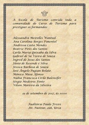 colação setembro