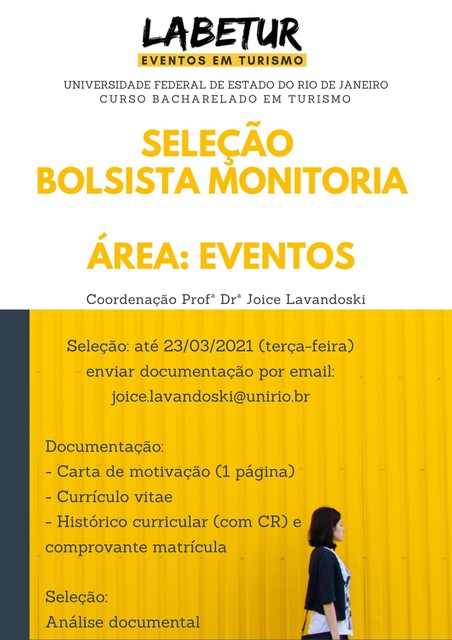 Monitoria Eventos