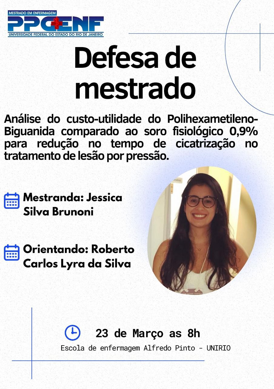 Defesa de Dissertação- Jessica Brunoni