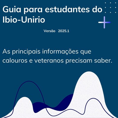Guia para estudantes do Ibio -  Unirio