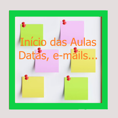 Inicio das Aulas Modelo
