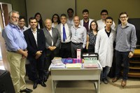 Hospital Universitário homenageia reitor e vice-reitor 