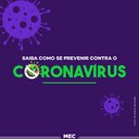 MEC e MS promovem campanha de prevenção ao Coronavírus nas IFES