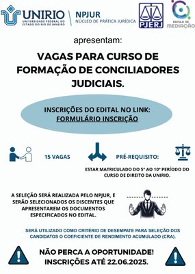curso formação conciliadores