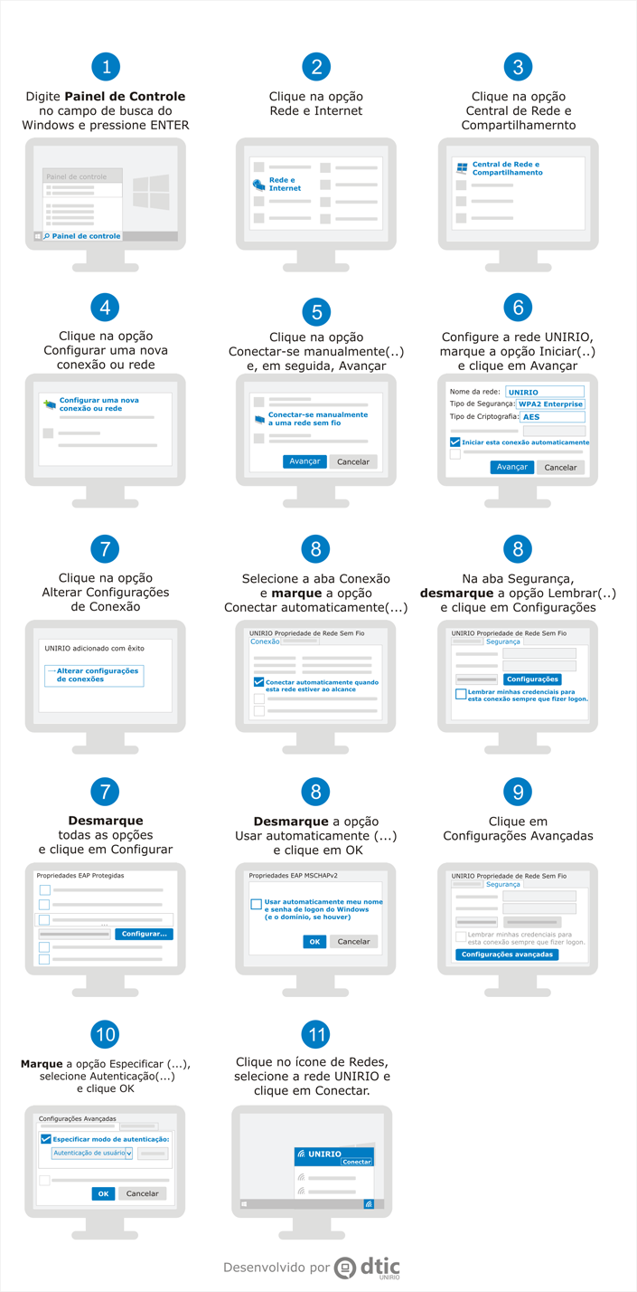 configuração windows 10