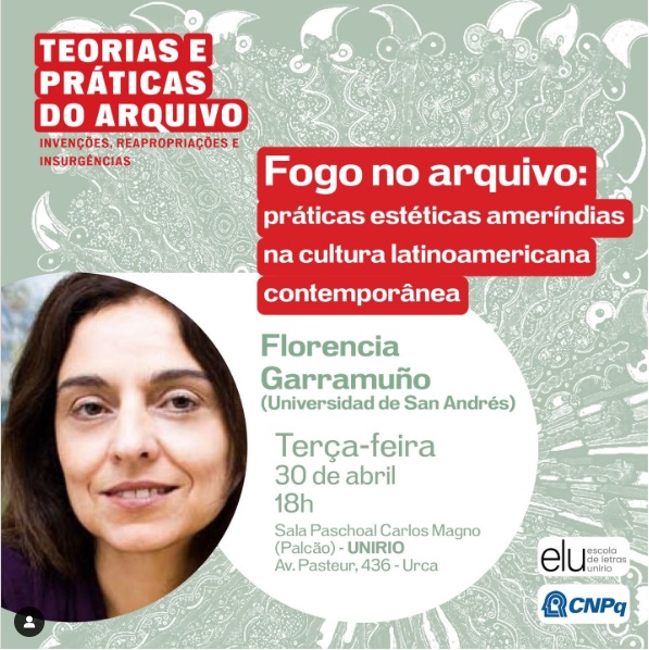 Escola de Letras recebe Florencia Garramuño para conferência 