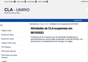 AULAS SUSPENSAS DIA 6/10
