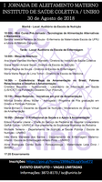 I Jornada de Aleitamento Materno do Instituto de Saúde Coletiva