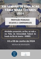 Manteremos a Semana de Educação entre 6 e 9 de junho?