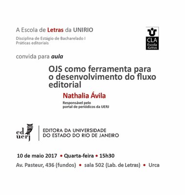 Convite Aula Nathalia