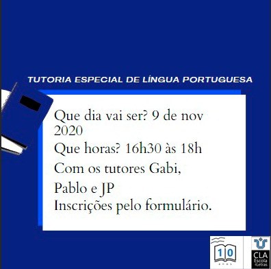 I Oficina de Produção Textual - Tutoria 2