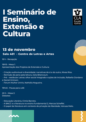 I Seminário Ensino, Extensão e Cultura 