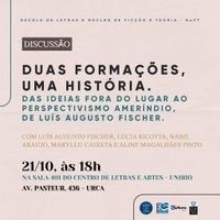 Link do evento do NuFT na Escola de Letras, 21/10/2022,18h.