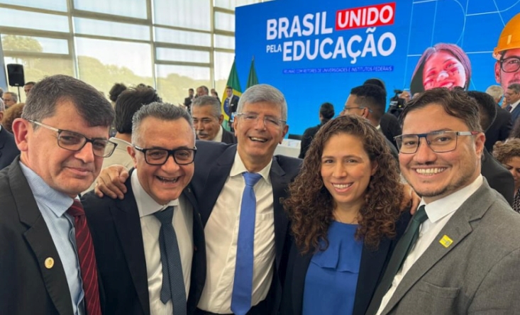 Reitores com Esther Dweck