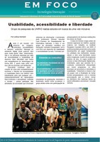 Foto NAU foi escolhido como segundo melhor projeto governamental no Prêmio Nacional de Acessibilidade - Todos@Web