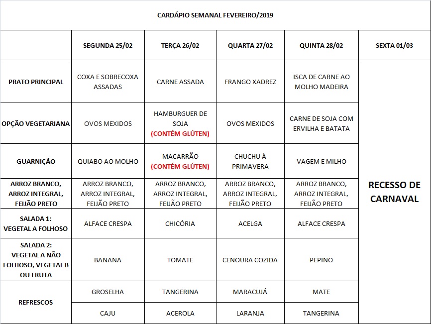 25-02 A 01-03 - recesso