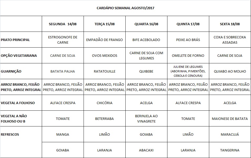 cardápio 14-08 a 18-08-17