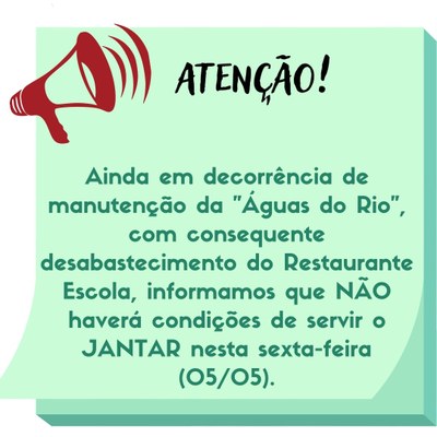 aviso jantar 05-05-23