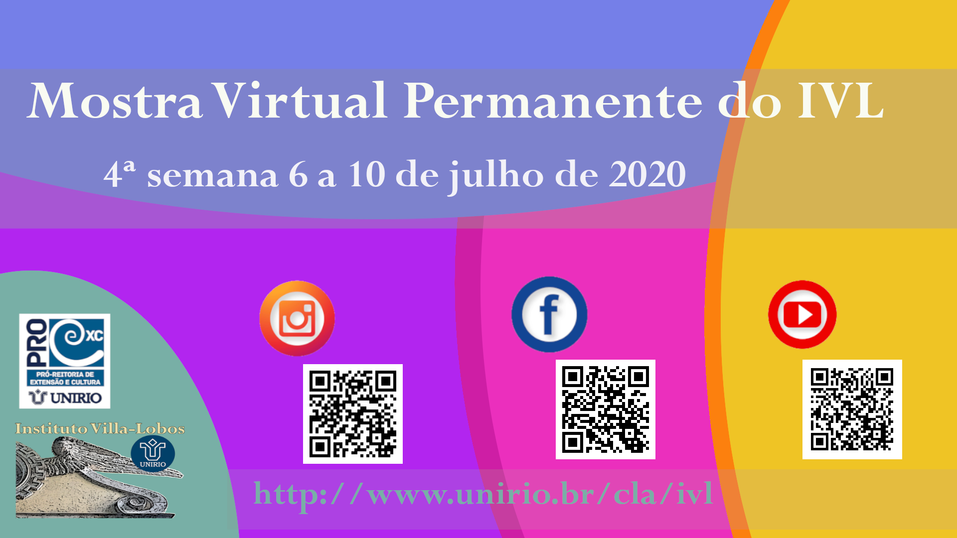 Mostra Virtual Permanente do IVL - 4a semana