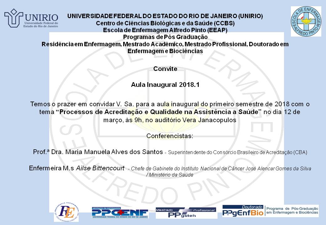 Convite aula inaugural EEAP (Imagem: Divulgação)