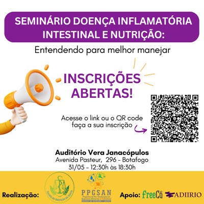 Evento Seminário Doença Inflamatória 31/05/2023