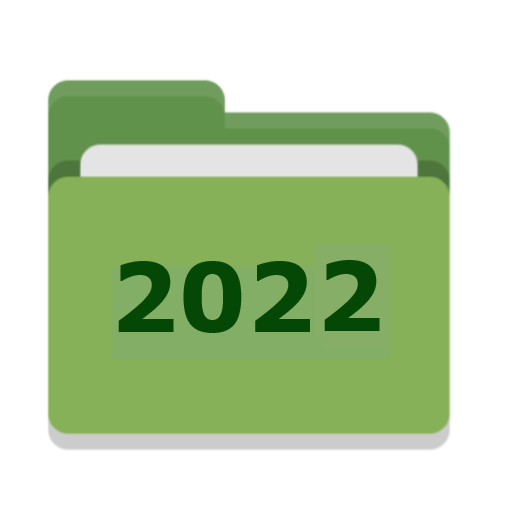 Icone pasta de Eventos 2022