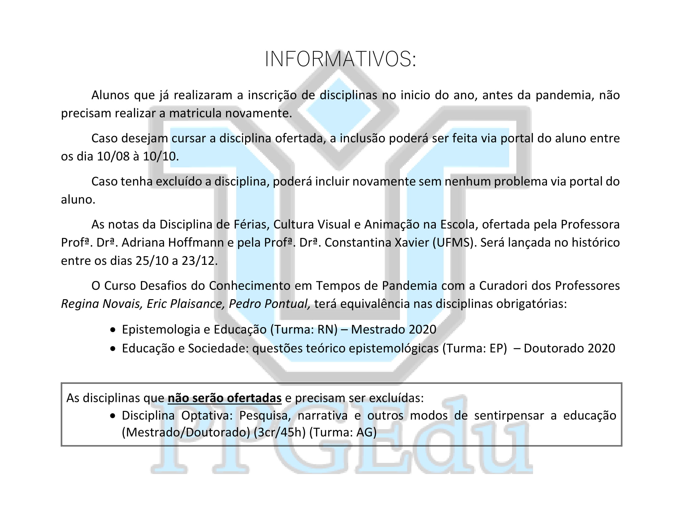 INFORMATIVO