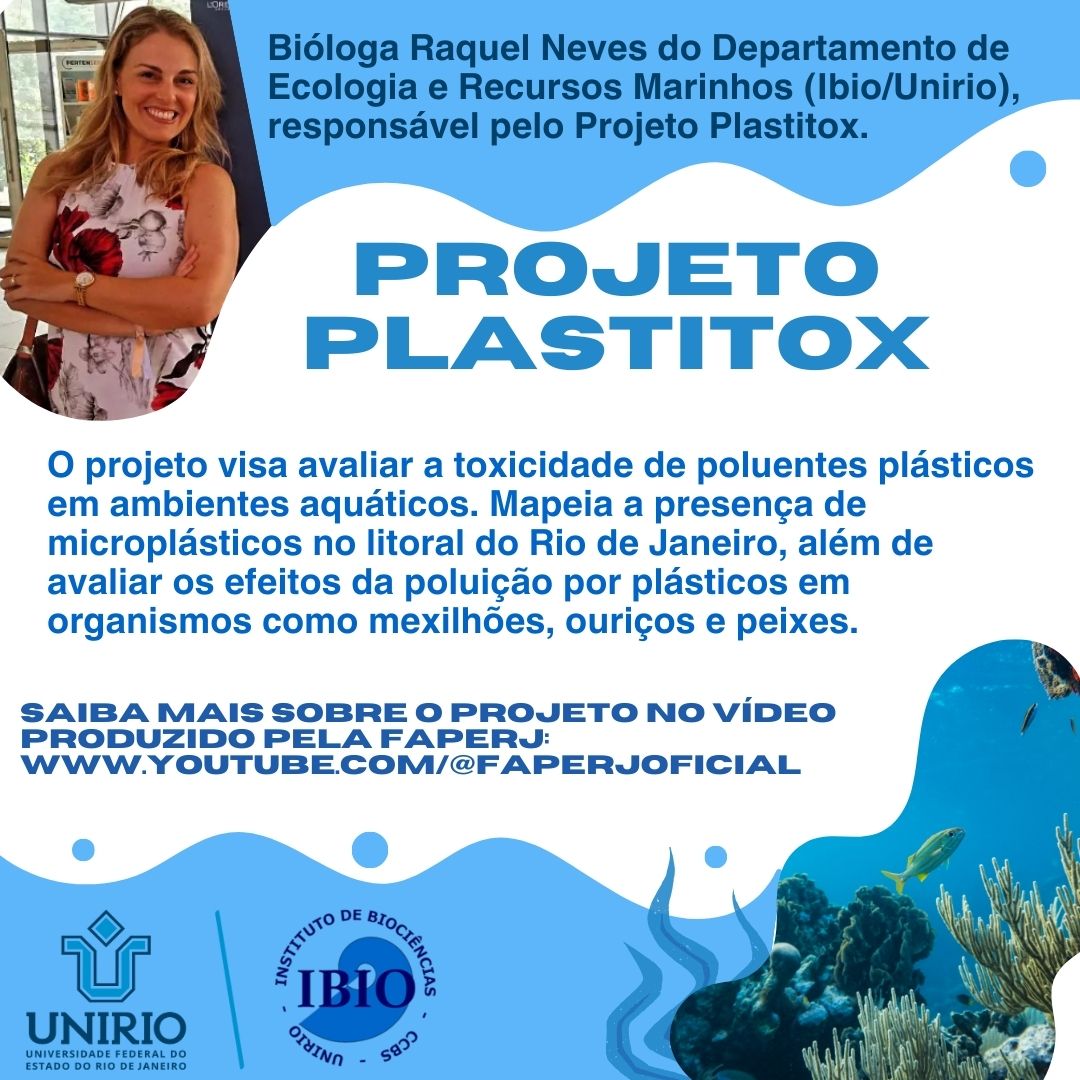 Bióloga Raquel Neves apresenta Projeto Plastitox em vídeo produzido pela Faperj