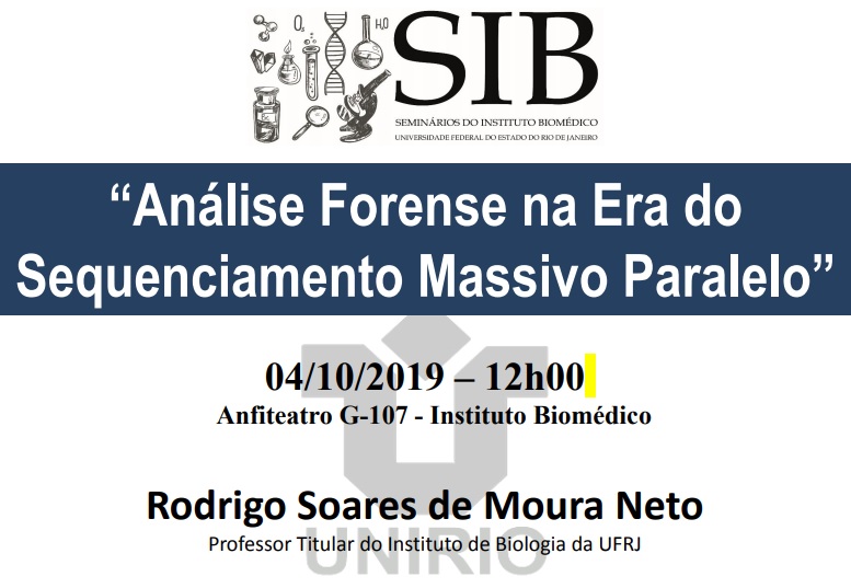 Análises forenses será o assunto da palestra do próximo SIB