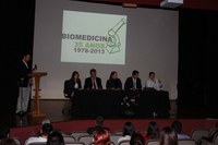 Curso de Biomedicina comemora 35 anos de sua criação em sessão solene
