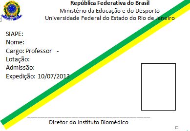 Direção do IB apresenta a identificação individual a ser implementada aos servidores do Instituto