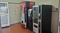 Máquinas de Refrigerante, Café e Biscoitos transferidas para localização permanente