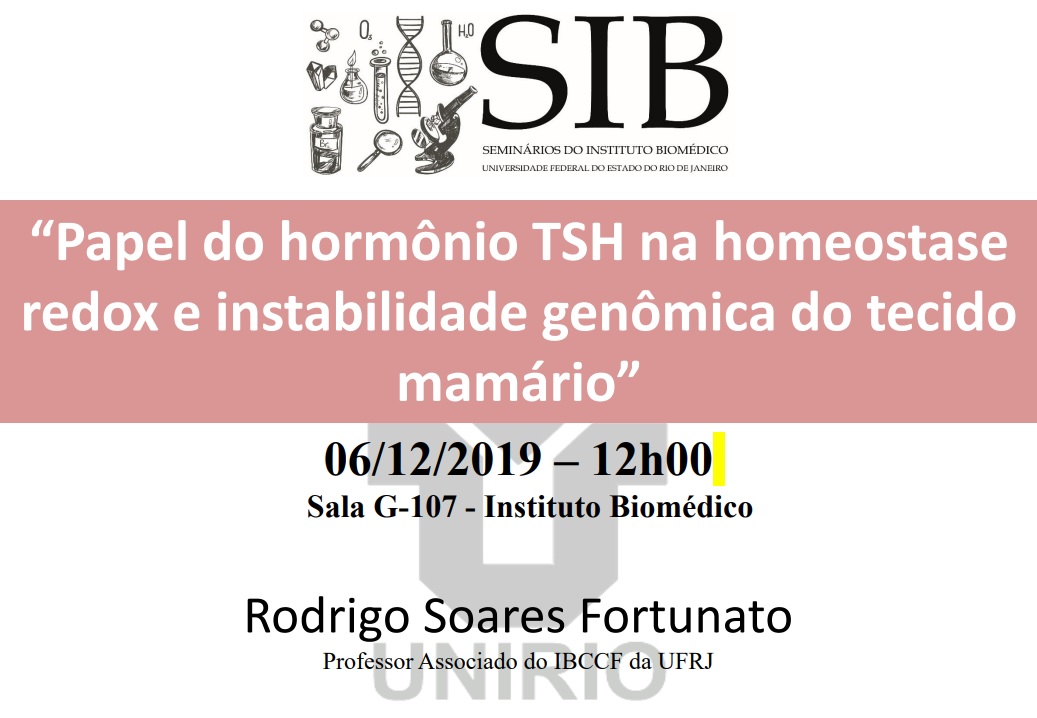 Seminários do IB debate o papel do hormônio TSH no tecido mamário 