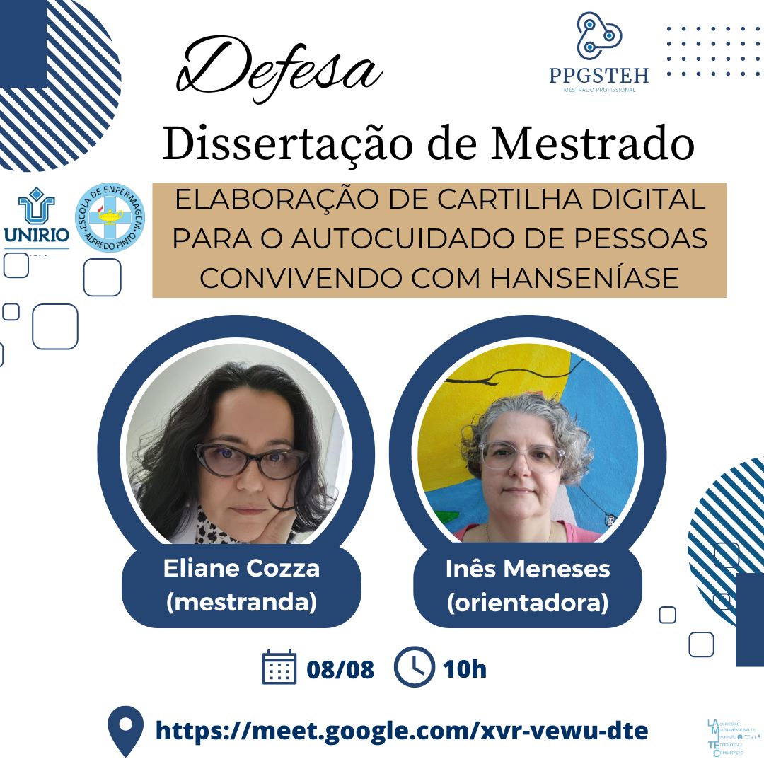 Defesa de produto da mestranda Eliane de Albuquerque Cozza