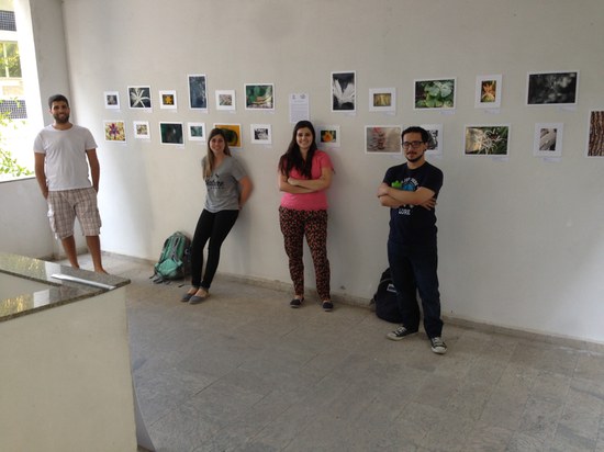 Alunos-fotógrafos (Foto: PPGBIO)