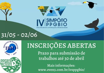 IV Simpósio PPGBIO