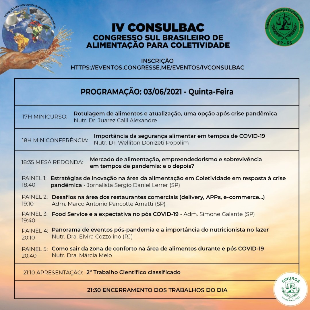 IV CONSULBAC 3 DE JUNHO DE 2021