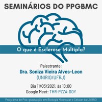Palestra Virtual “O que é Esclerose Múltipla?”
